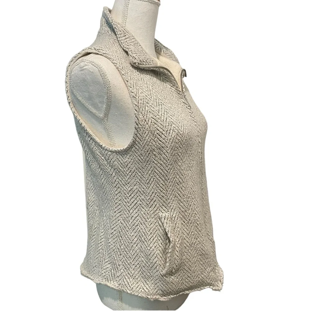 Altar’d State Soft Cotton Full Zip Vest. Size S